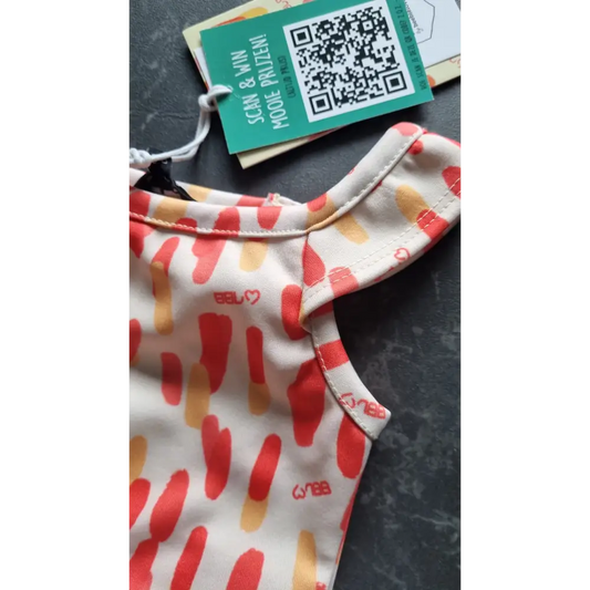 Badpak -- Fun Stains - 68 / Geel - kinderkleding