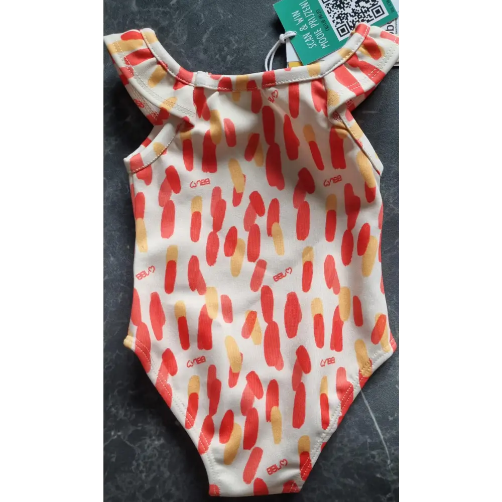 Badpak Fun Stains 68 / Geel kinderkleding