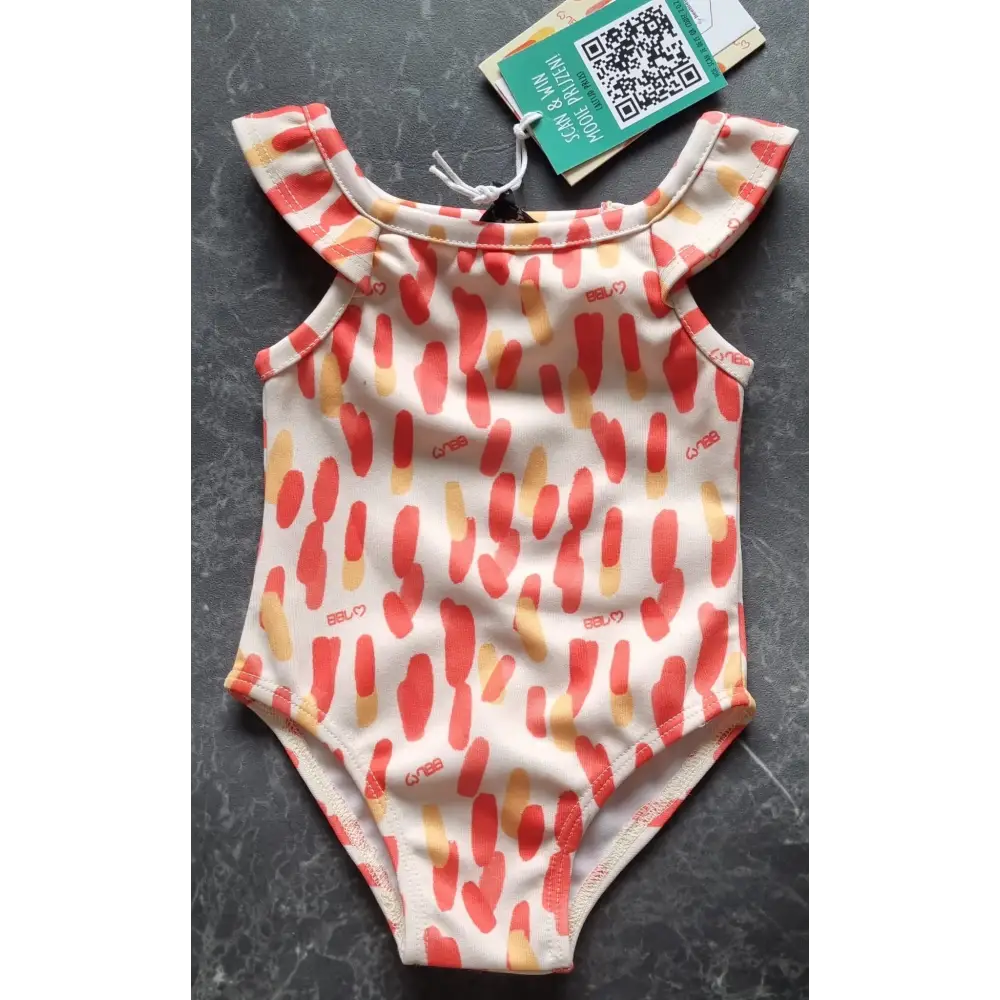 Badpak Fun Stains 68 / Geel kinderkleding