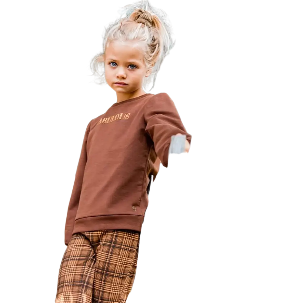 Broek -- Kloise - 110/116 / Bruin - kinderkleding