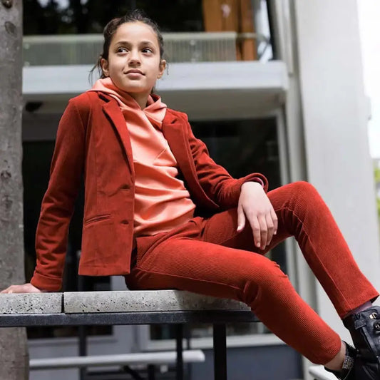 Broek -- Ruth - 146/152 / Rood - kinderkleding