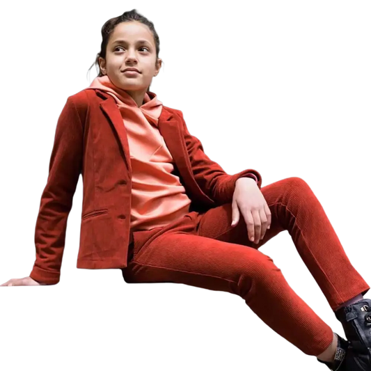 Broek -- Ruth - 146/152 / Rood - kinderkleding