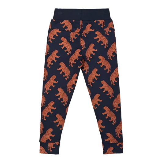 Joggingbroek -- Tijger - 146 / Blauw - kinderkleding