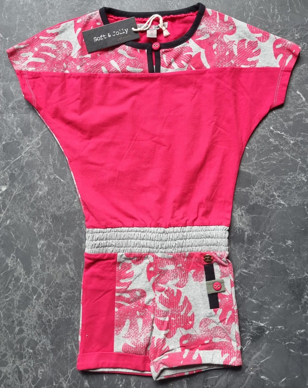 Jumpsuit -- WNDR - 98/104 / Rood - kinderkleding