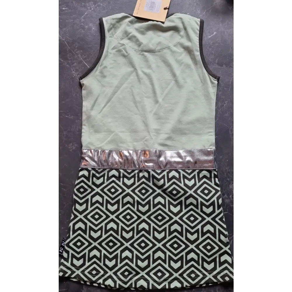 Jurk -- Daisy - 98/104 / Groen - kinderkleding