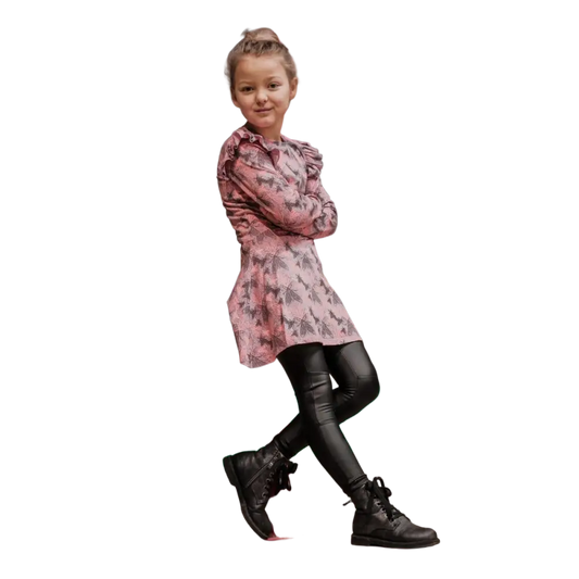 Jurk -- Kacy - 104 / Roze - kinderkleding