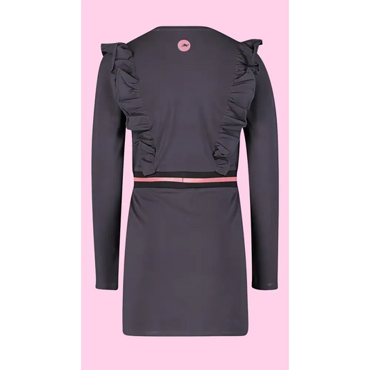 Jurk -- Kerri - 98 / Grijs - kinderkleding