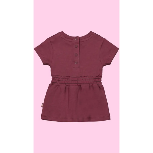 Jurk -- Lieke - 50 / Paars - kinderkleding