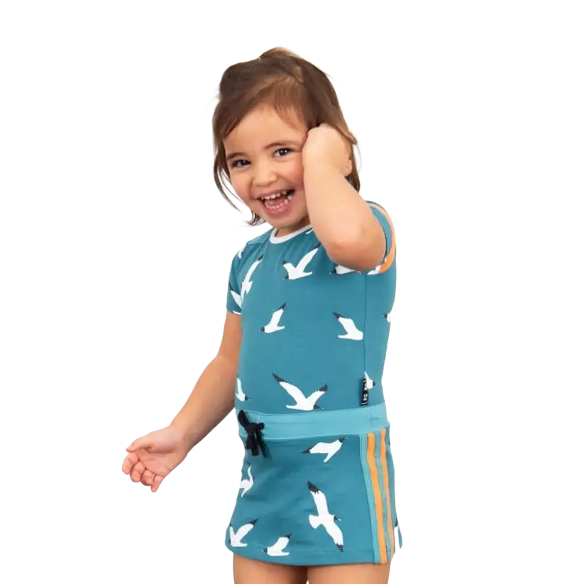 Jurk -- Nikita - 86/92 / Blauw - kinderkleding