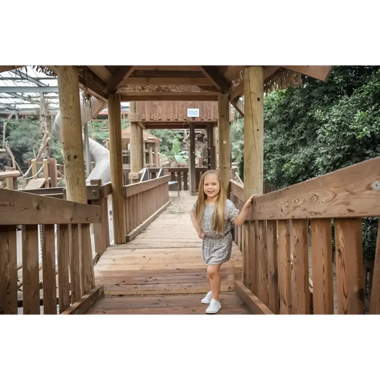 Jurk -- Zebra Print - kinderkleding