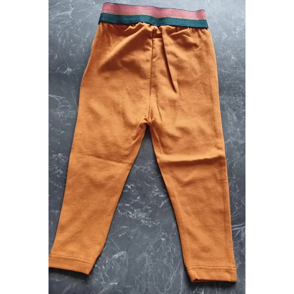 Legging -- Fun - 74 / Bruin - kinderkleding