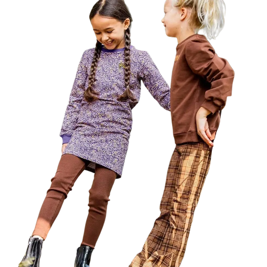 Legging -- Kosy - 122/128 / Bruin - kinderkleding