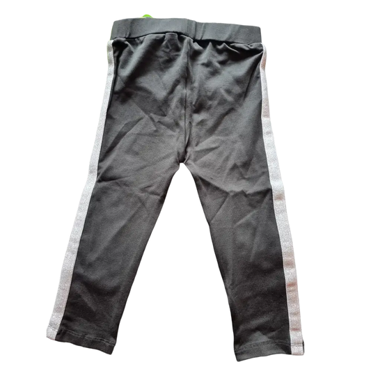 Legging -- Tights with Band - 86/92 / Grijs - kinderkleding