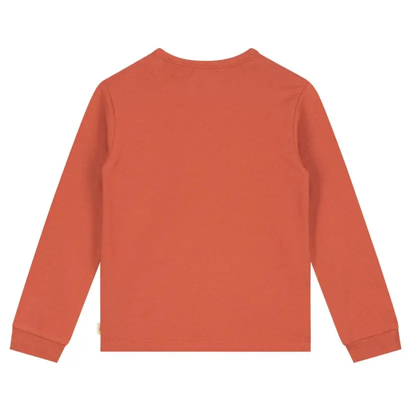 Longsleeves -- Adventure Live - 140 / Oranje - kinderkleding