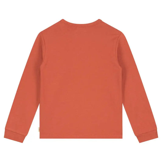 Longsleeves -- Adventure Live - 140 / Oranje - kinderkleding