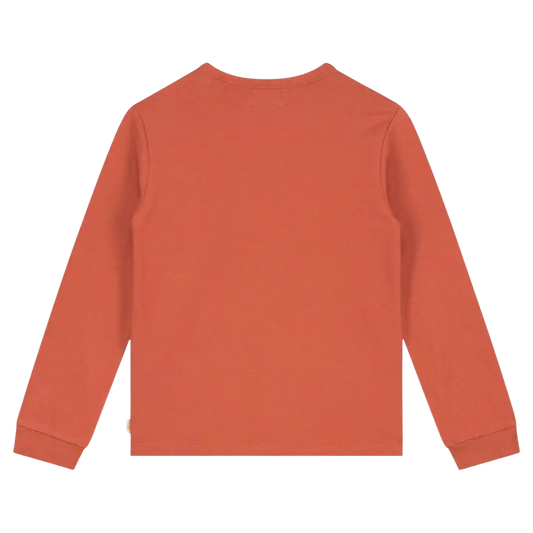 Longsleeves -- Adventure Live - 140 / Oranje - kinderkleding