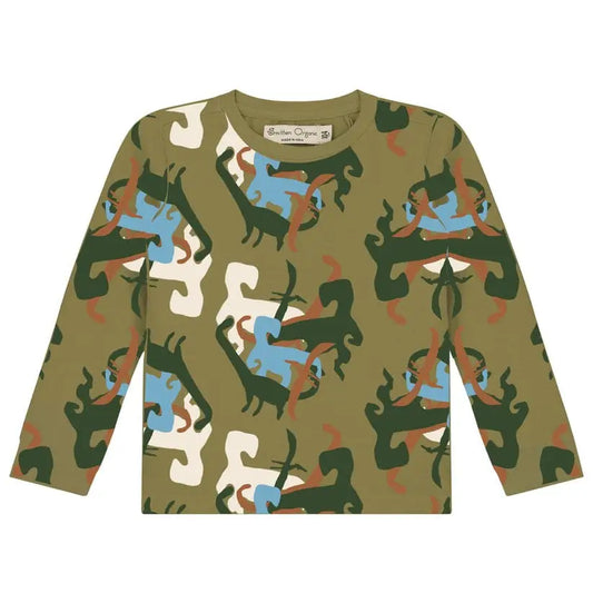 Longsleeves -- Dino - kinderkleding