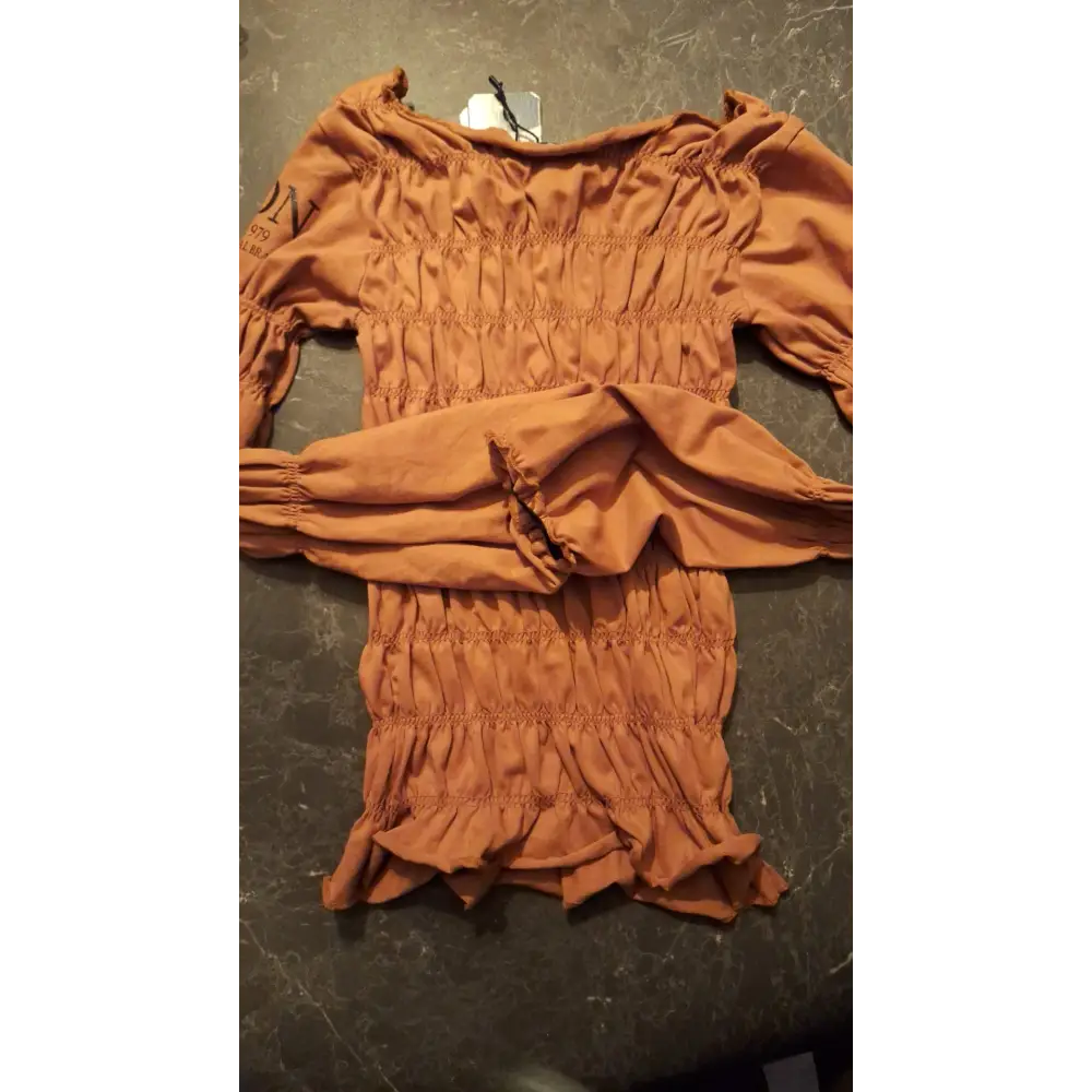 Longsleeves -- Heidi - 158/164 / Oranje - kinderkleding