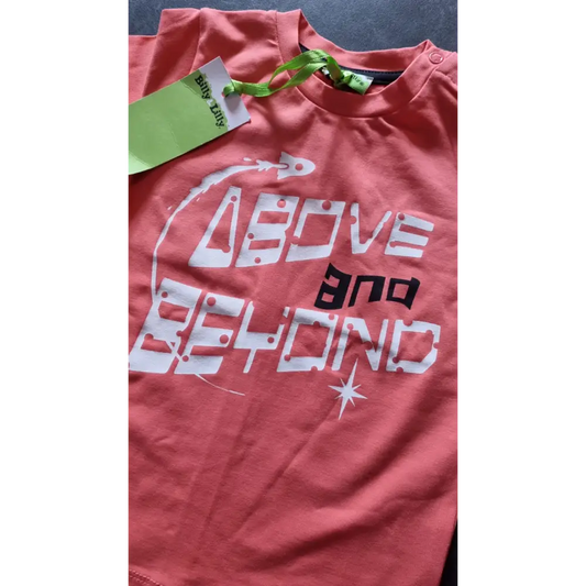 Longsleeves -- Justin - 86/92 / Oranje - kinderkleding