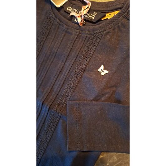 Longsleeves -- Kaatje - 86/92 / Blauw - kinderkleding