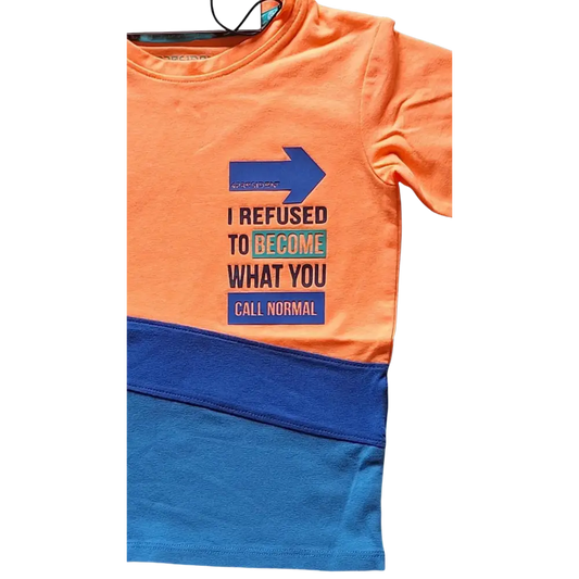 Longsleeves -- Maarten - 92 / Oranje - kinderkleding