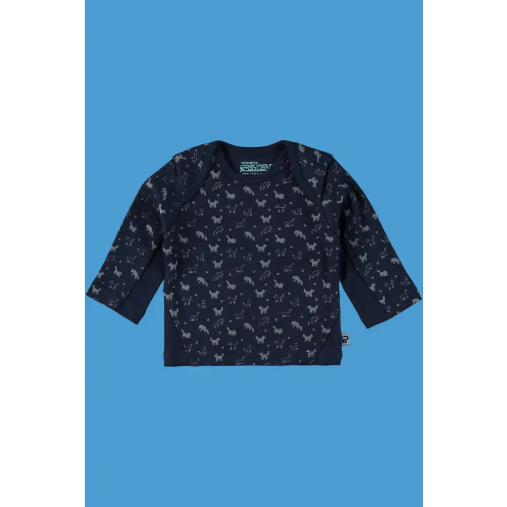 Longsleeves -- Nathan - 50 / Blauw - kinderkleding