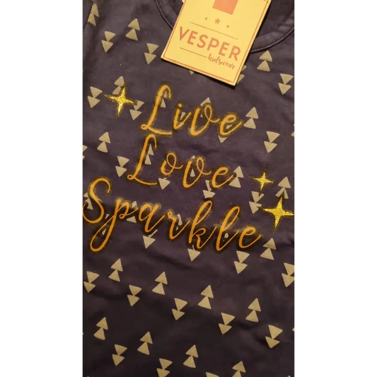 Longsleeves -- Sparkle - 104 / Blauw - kinderkleding