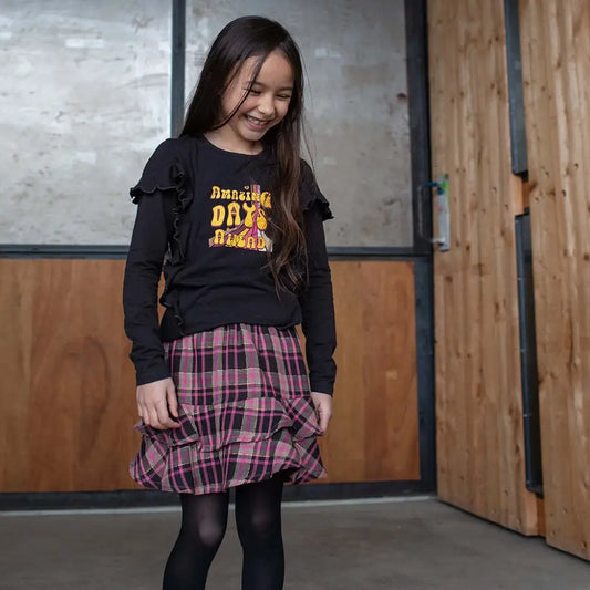 Rok -- Kendra - 98/104 / Bruin - kinderkleding