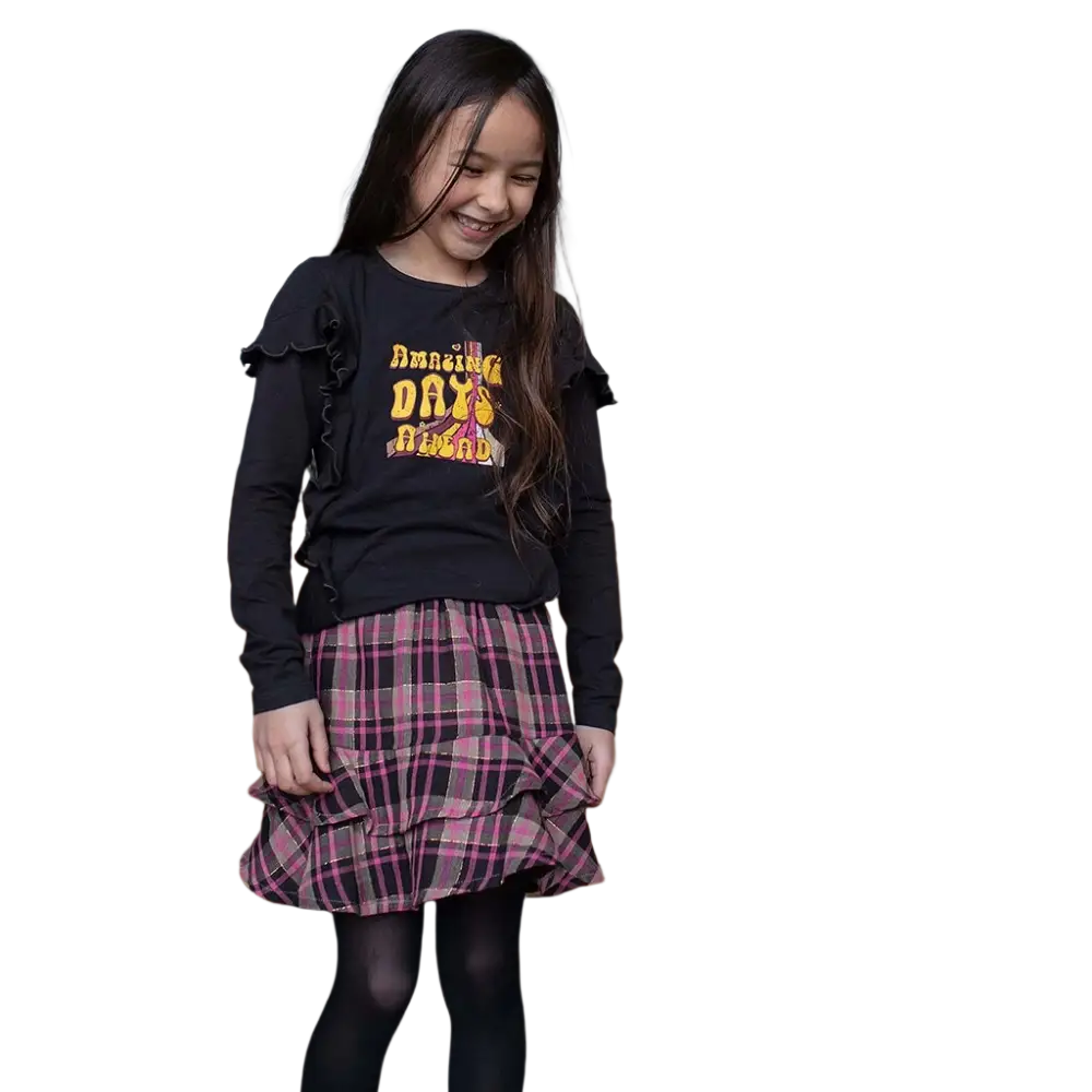 Rok -- Kendra - 98/104 / Bruin - kinderkleding