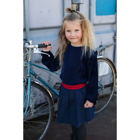 Rok -- Klasien - 92 / Blauw - kinderkleding
