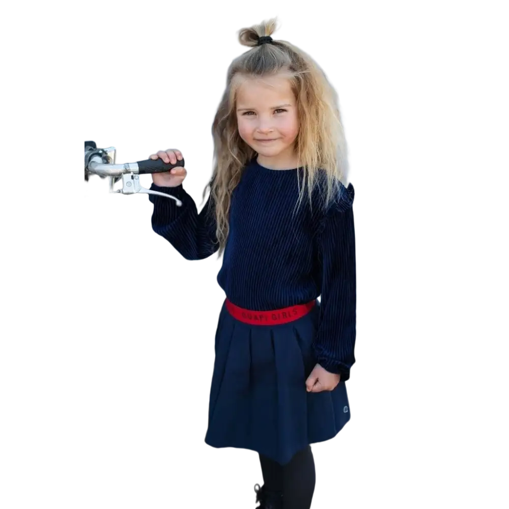 Rok -- Klasien - 92 / Blauw - kinderkleding