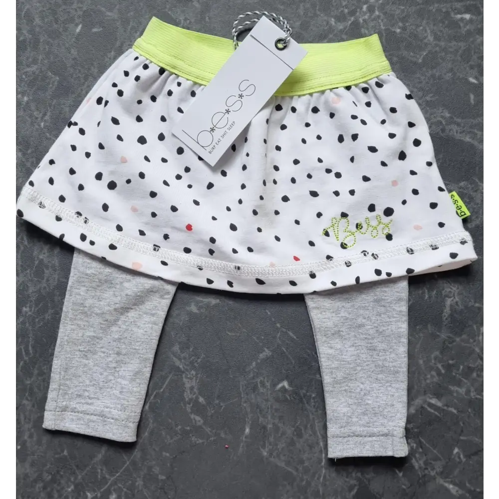 Rok / Legging Dotted 50 / Wit kinderkleding