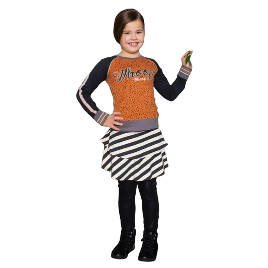 Rok -- Stripes - 158/164 / Zwart - kinderkleding