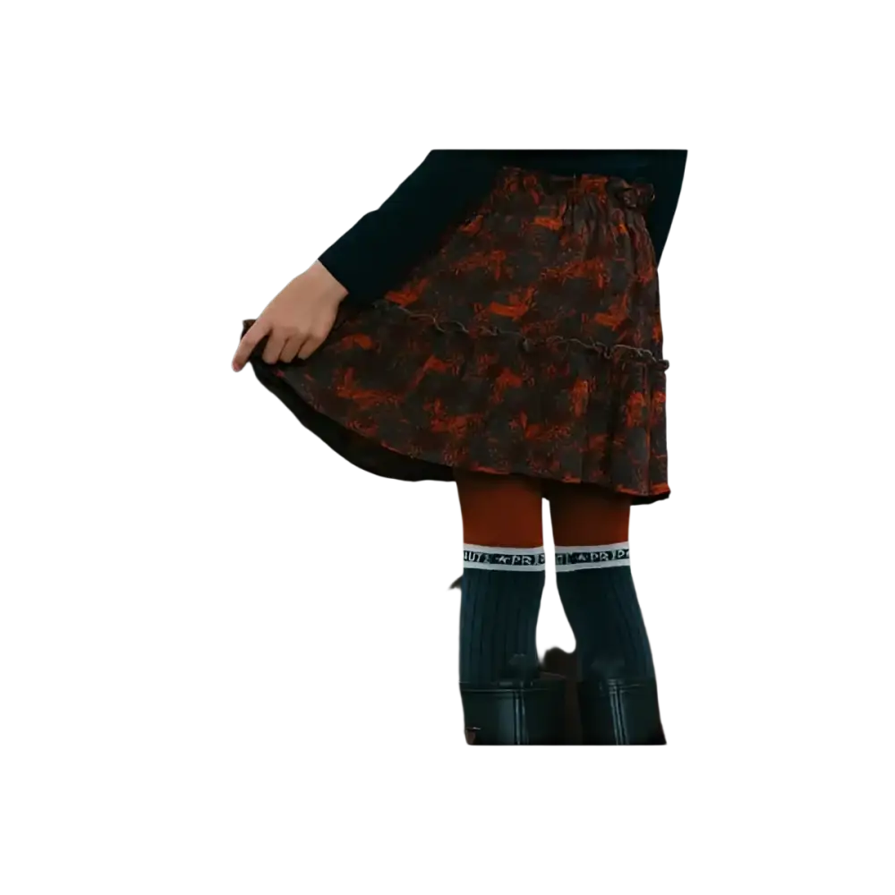 Rok -- Trend - 98/104 / Rood - kinderkleding