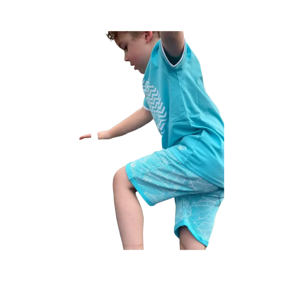 Short -- Gino - 140 / Blauw - kinderkleding