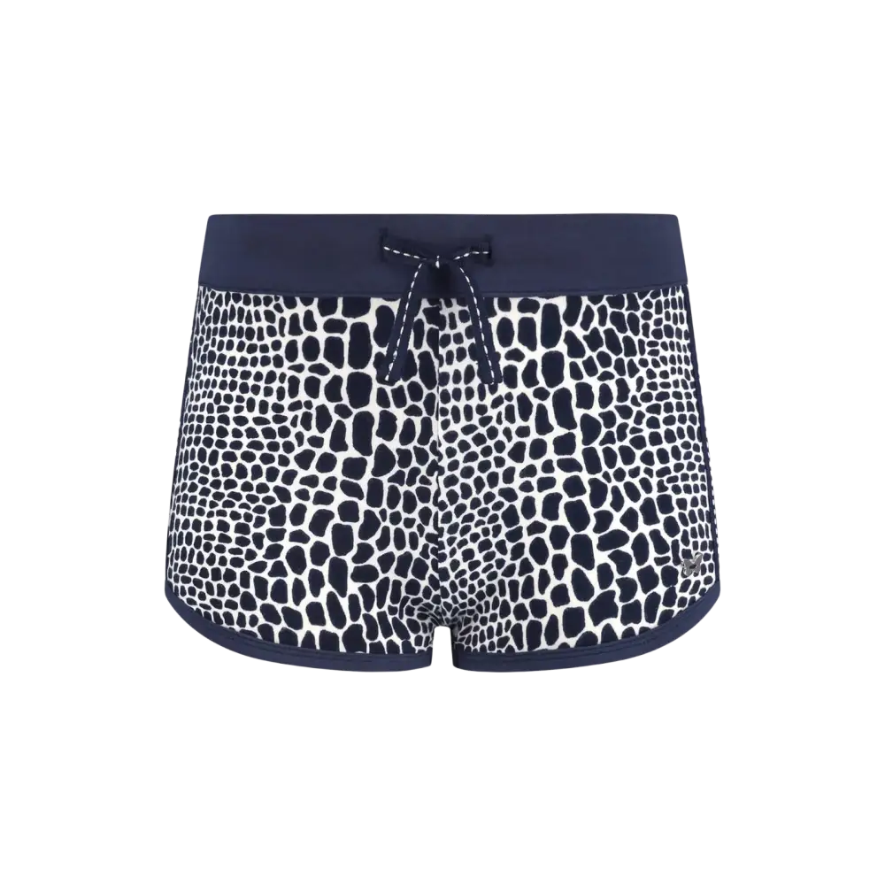 Short -- Sandy Print - 98/104 / Blauw - kinderkleding