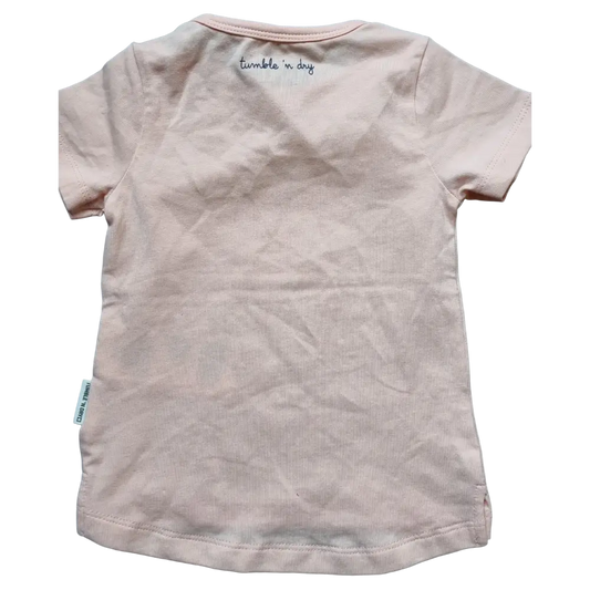 Shortsleeves -- Drink - 56 / Roze - kinderkleding