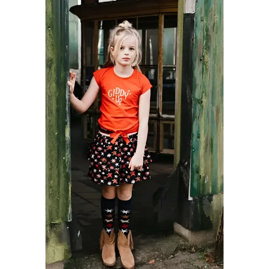 Shortsleeves -- Giddy - 158/164 / Rood - kinderkleding