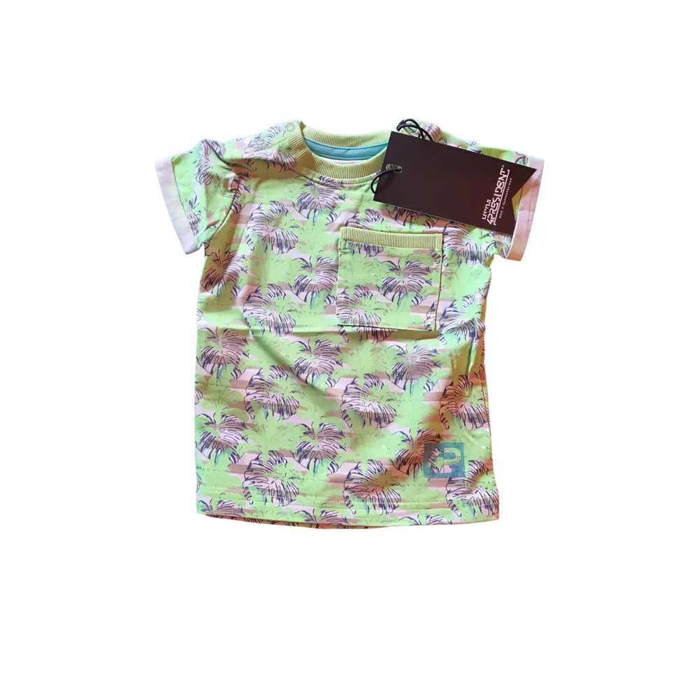 Shortsleeves -- Ives - 74 / Groen - kinderkleding