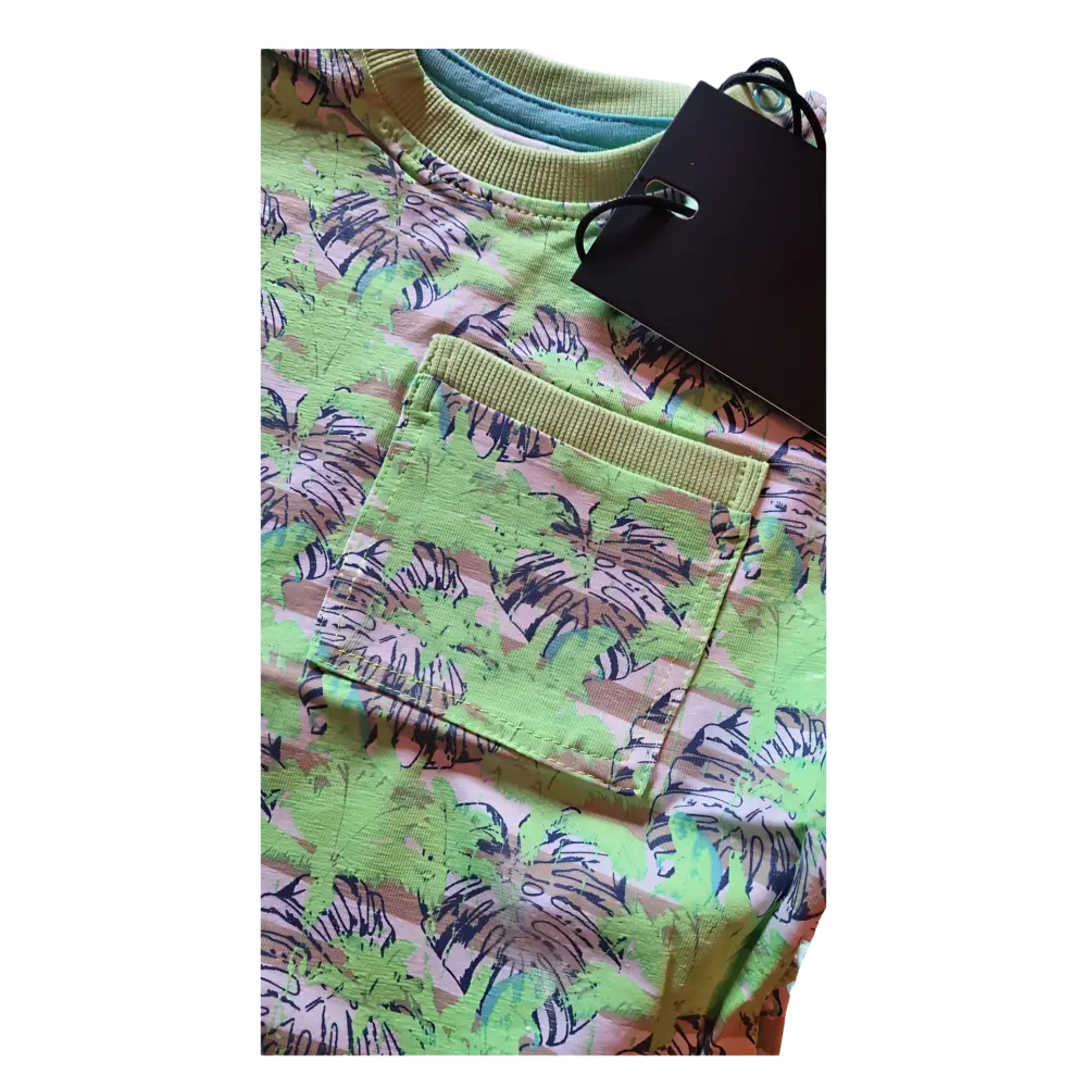 Shortsleeves -- Ives - 74 / Groen - kinderkleding
