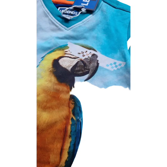 Shortsleeves -- Oktay - 86/92 / Blauw - kinderkleding