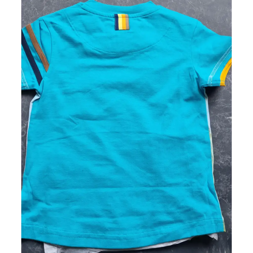 Shortsleeves -- Oktay - 86/92 / Blauw - kinderkleding