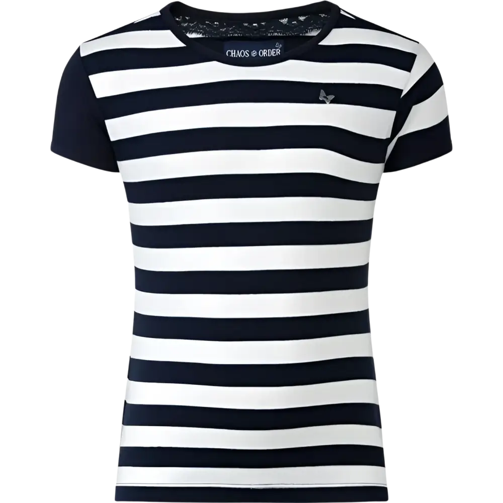 Shortsleeves -- Roxy Stripe - 98/104 / Blauw - kinderkleding