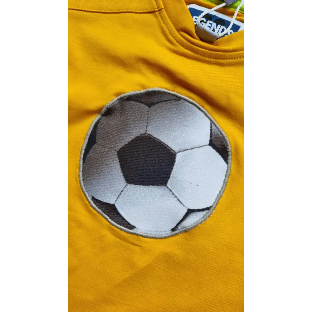 Shortsleeves Ruben 86/92 / Geel kinderkleding