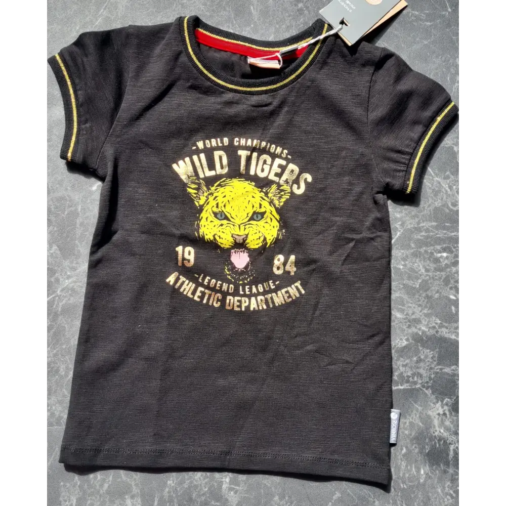 Shortsleeves -- Tigers - kinderkleding