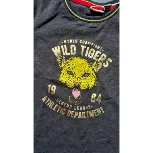 Shortsleeves -- Tigers - kinderkleding