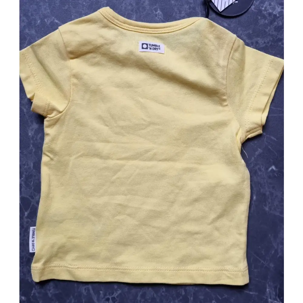 Shortsleeves -- TND - 56 / Geel - kinderkleding