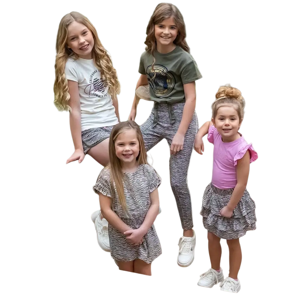 Shortsleeves -- Wild and Free - 98/104 / Groen - kinderkleding