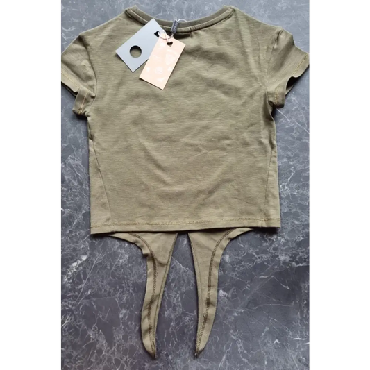 Shortsleeves -- Wild and Free - 98/104 / Groen - kinderkleding