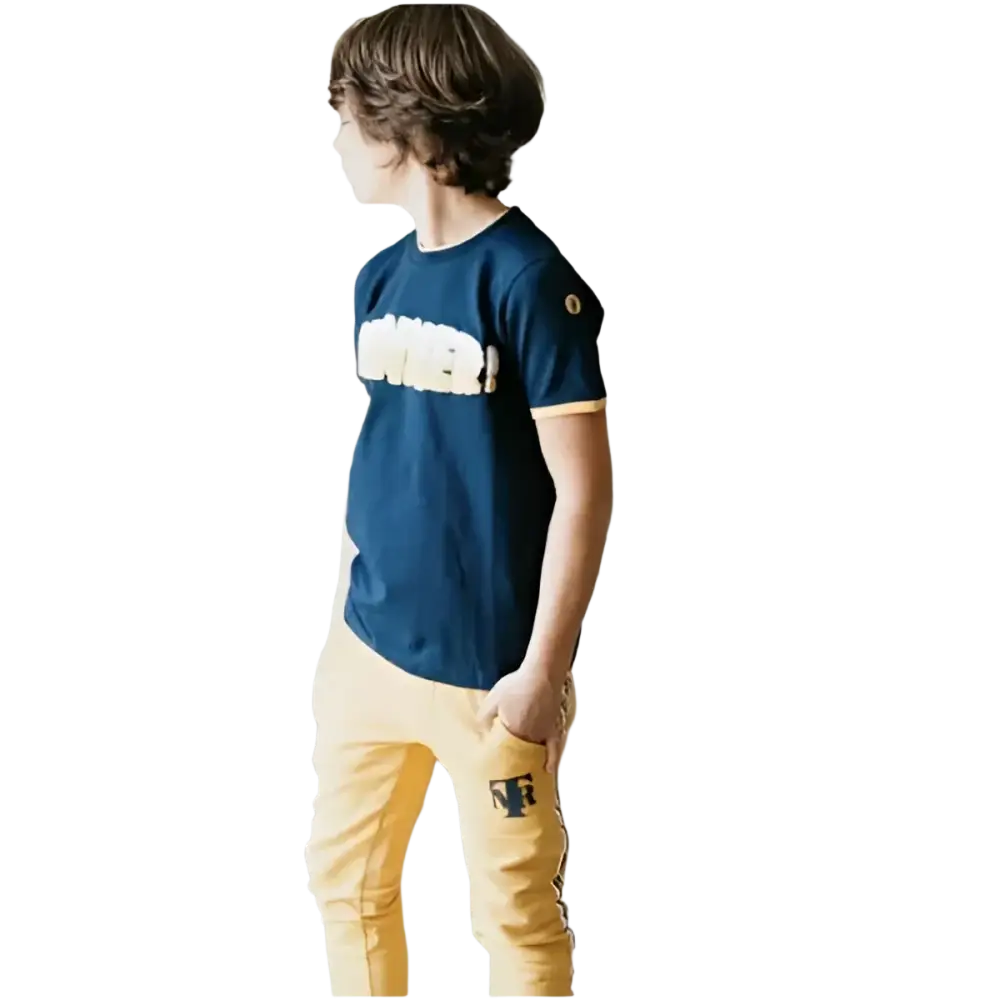 Shortsleeves -- Winner - 98/104 / Blauw - kinderkleding